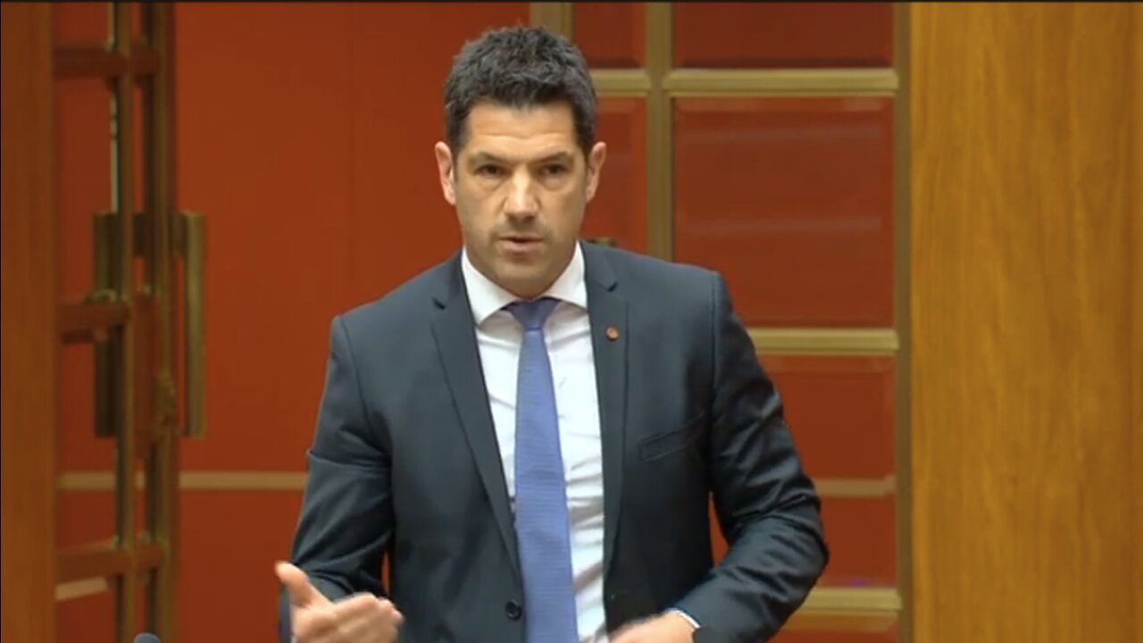 Sen. Alex Antic drops Klaus Schwab truth bombs in Parliament