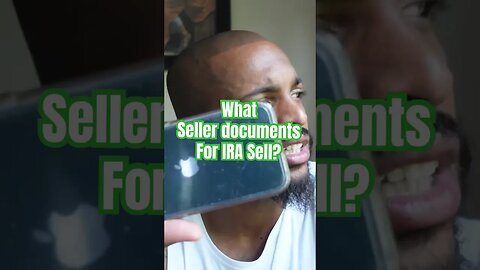 What Seller documents are needed for IRA property closing 🏡? Asking Title Company #Get2Steppin w/S2