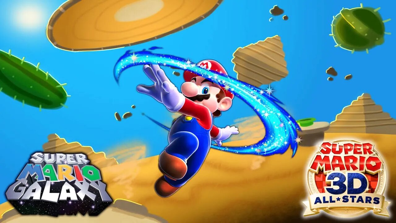 Super Mario Galaxy Walkthrough - PART 13: Dusty Dune Galaxy