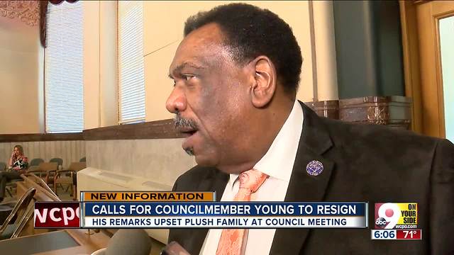 Calls for Councilman Young to resign