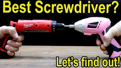Best Screwdriver Brand? (14 BRANDS) Milwaukee, Dewalt, Makita, Ryobi, Bosch, Pink Power, Metabo