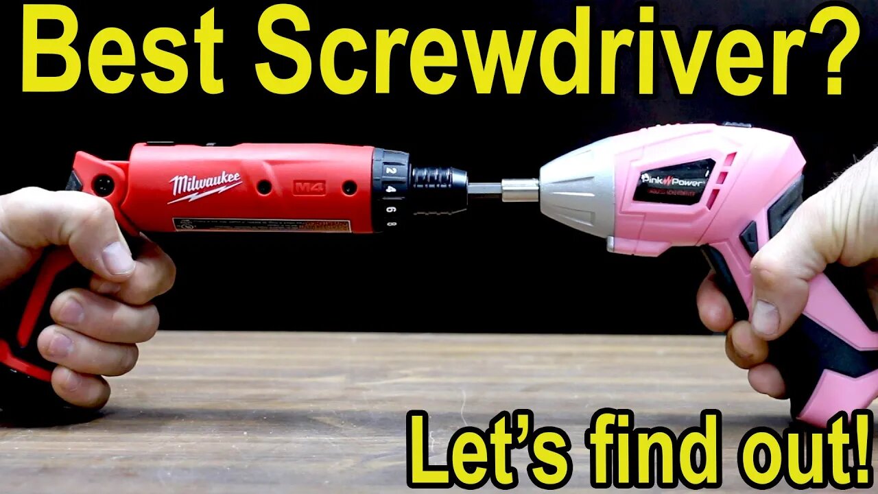 Best Screwdriver Brand? (14 BRANDS) Milwaukee, Dewalt, Makita, Ryobi, Bosch, Pink Power, Metabo