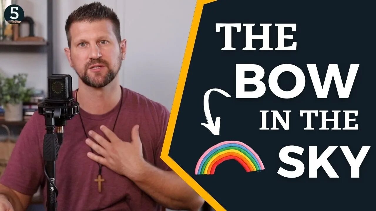 Is the rainbow actually a WEAPON OF WAR? | Jesus In Five #faith #rainbow #weapons #bow #biblestudy