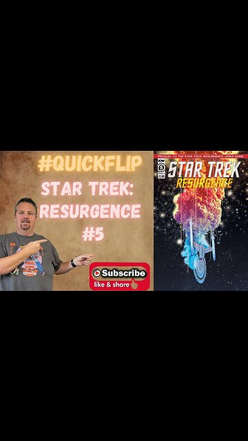 Star Trek: Resurgence #5 IDW #QuickFlip Comic Review Andrew Grant,Josh Hood #shorts