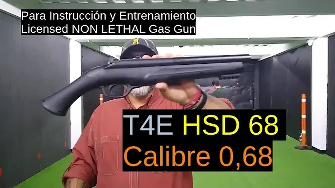 T4E Escopeta HSD 68 -Calibre 0,68 (Bola de Goma)