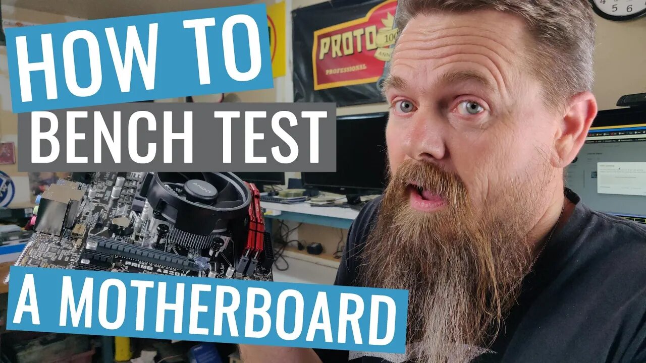 How To Bench Test a Motherboard and CPU Combo