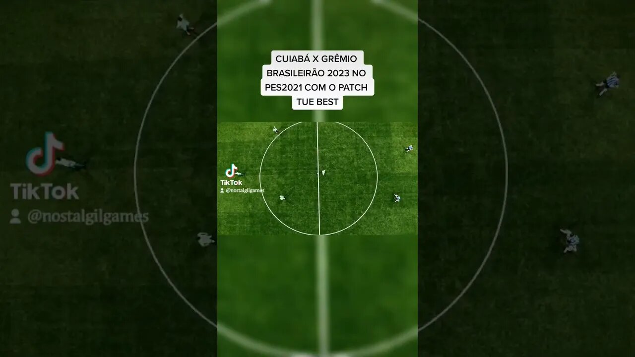 CUIABÁ X GRÊMIO|BRASILEIRÃO 2023|PES2021|PATCH THE BEST #gaming