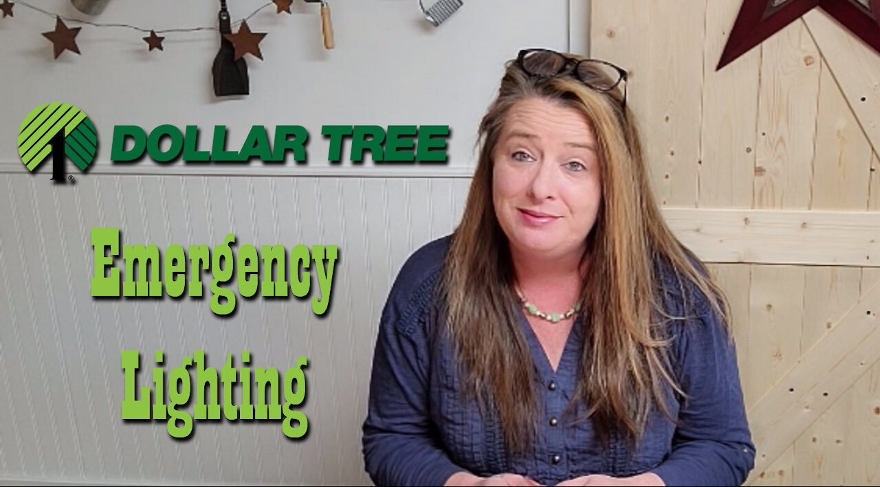 Dollar Tree Emergency Lighting ~ Prepping Supplies