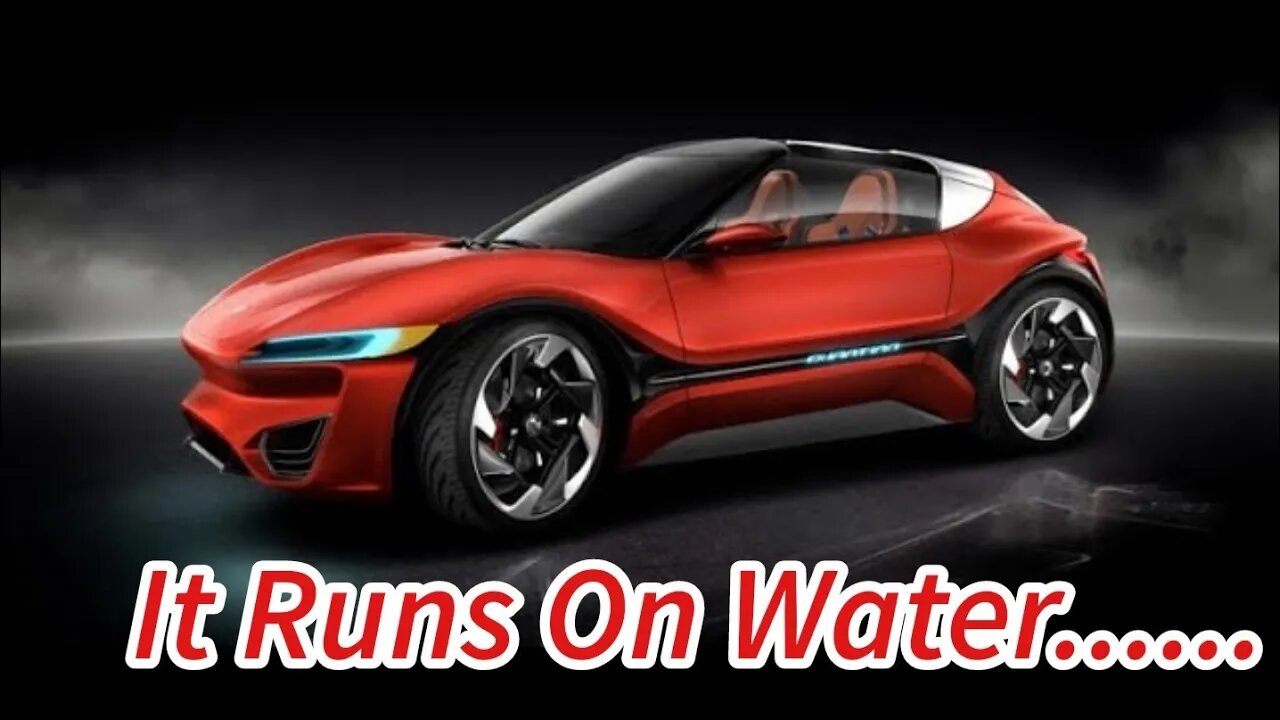 This Car Runs On Water And The Designer Wasn't Killed YET