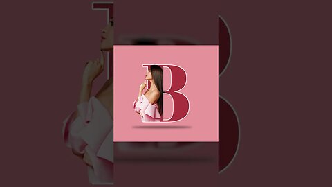 B Letter portrait effect in Photoshop #mcddesigner #photoshopcourse #trending #viral #shortsfeed