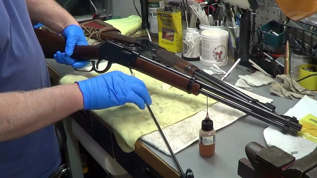 Cleaning Lever Actions Rifles - Routine Cleaning, Maintenance & Oiling