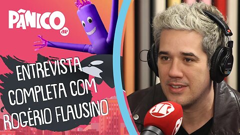 Assista à entrevista com Rogério Flausino na íntegra