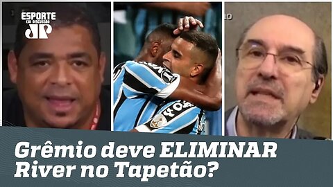 O Grêmio deve ELIMINAR o River no TAPETÃO? Veja DEBATE!