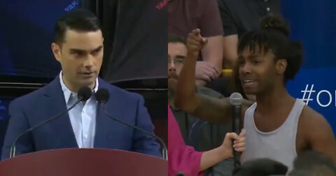 Student Vulgarly Confronts Ben Shapiro in Viral Exchange on Gender Studies. It Does Not Go Well.