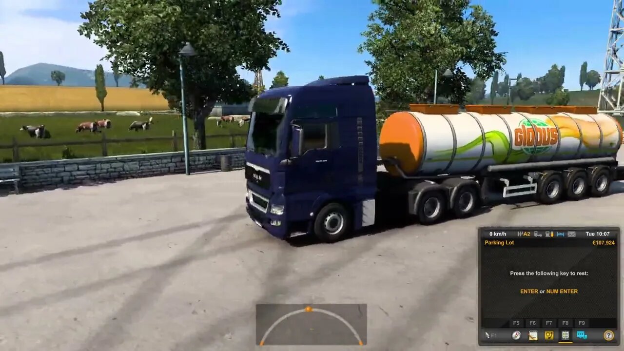 (euro truck simulator 2) some trucks have iron sights