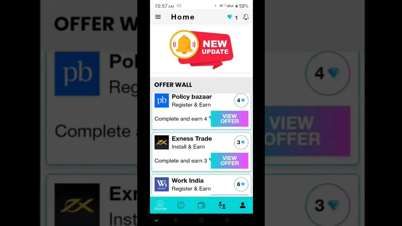 🔥 New Earning App / New app 2022 Best Earning app / Minimum widrowal 1Rs 😱 #shorts #earnmoneyonline