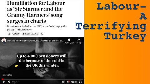 Labour Mega Lies And A Satirical Christmas Song