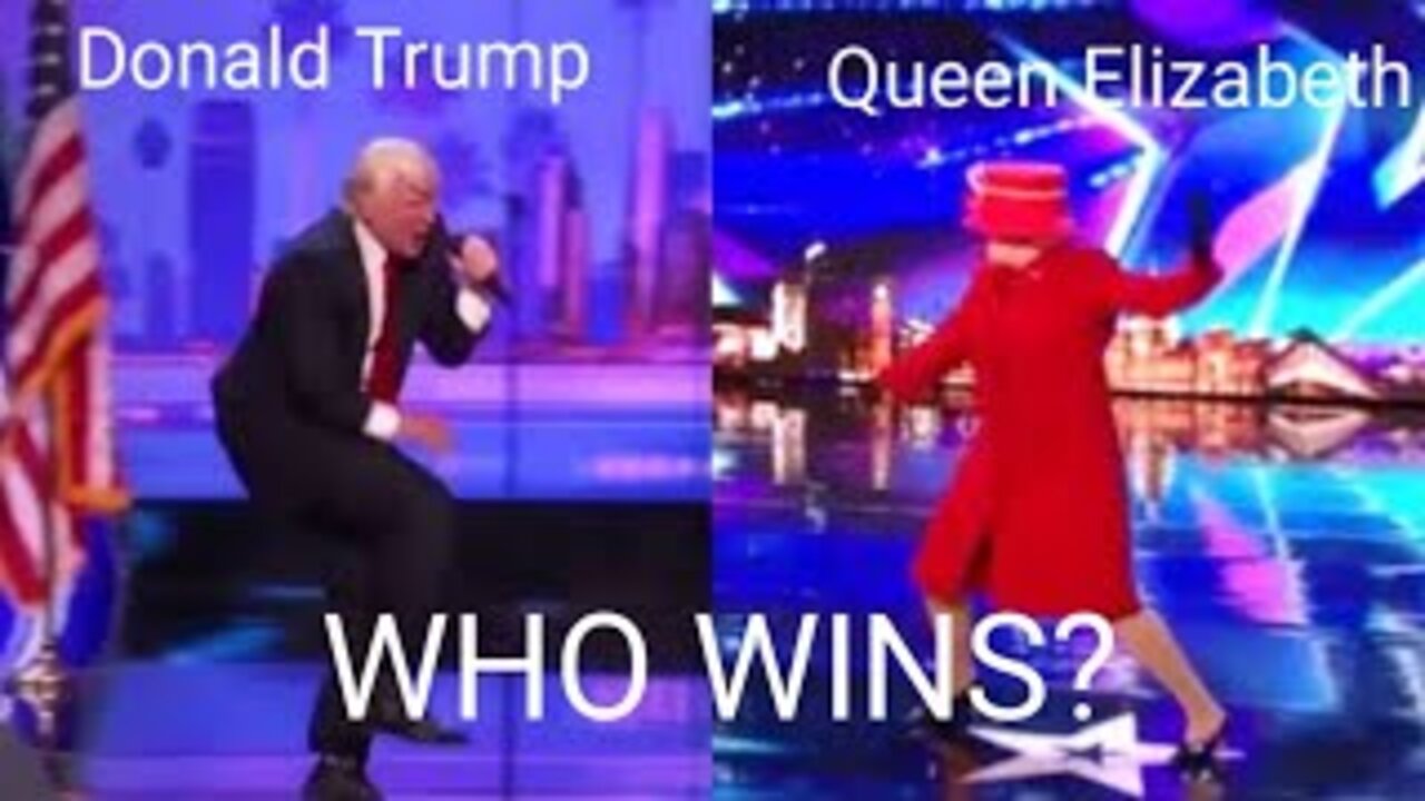 President Donald Trump vs. Queen Elizabeth EPIC Dance Off - Who Wins?