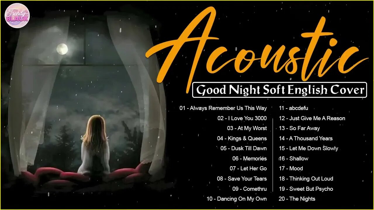 Trending Acoustic Love Songs Cover Playlist 2023 ❤️ Soft Acoustic Cover Of Popular Love Songs 8