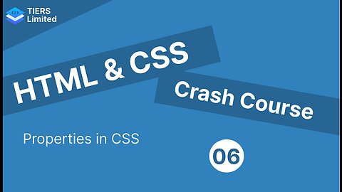 HTML & CSS Crash Course | Properties in CSS