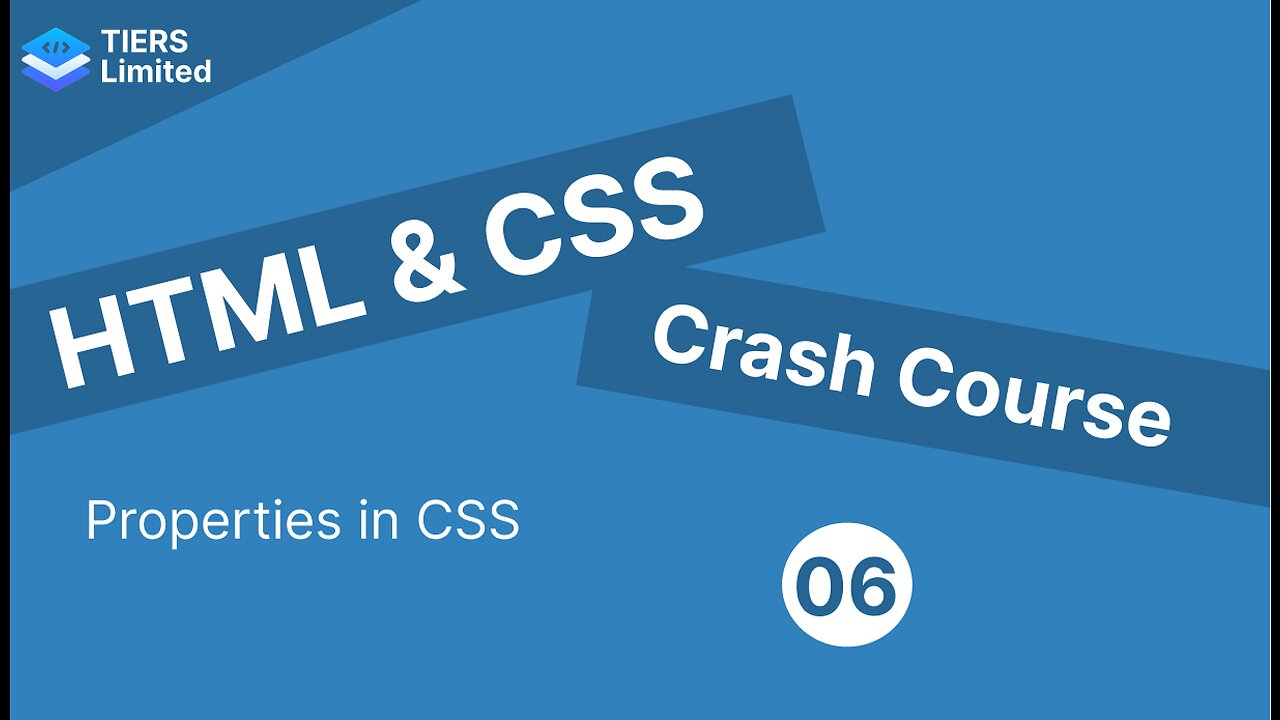 HTML & CSS Crash Course | Properties in CSS