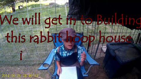 Colony Rabbits in a Hoop House