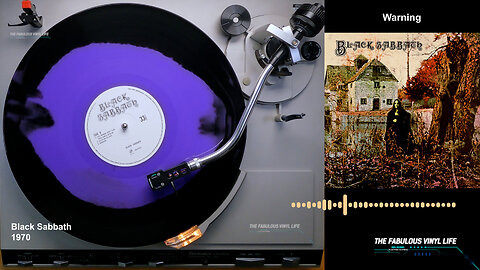 Black Sabbath ) 1970 (Black & Purple Splatter Vinyl 2022)