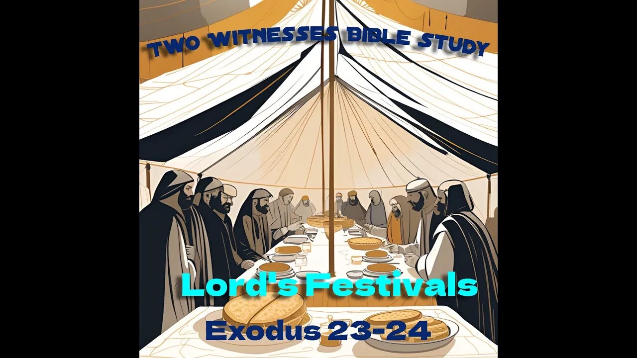 #150 ⚖️ Exodus 23 Lord's Festivals 🧑‍🌾 🥖🌾🌻🍂✨