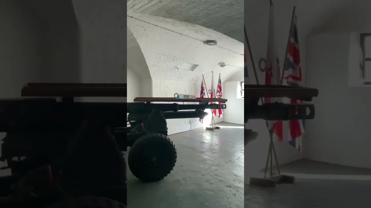 Gibraltar 100 Ton Gun Entrance #shorts