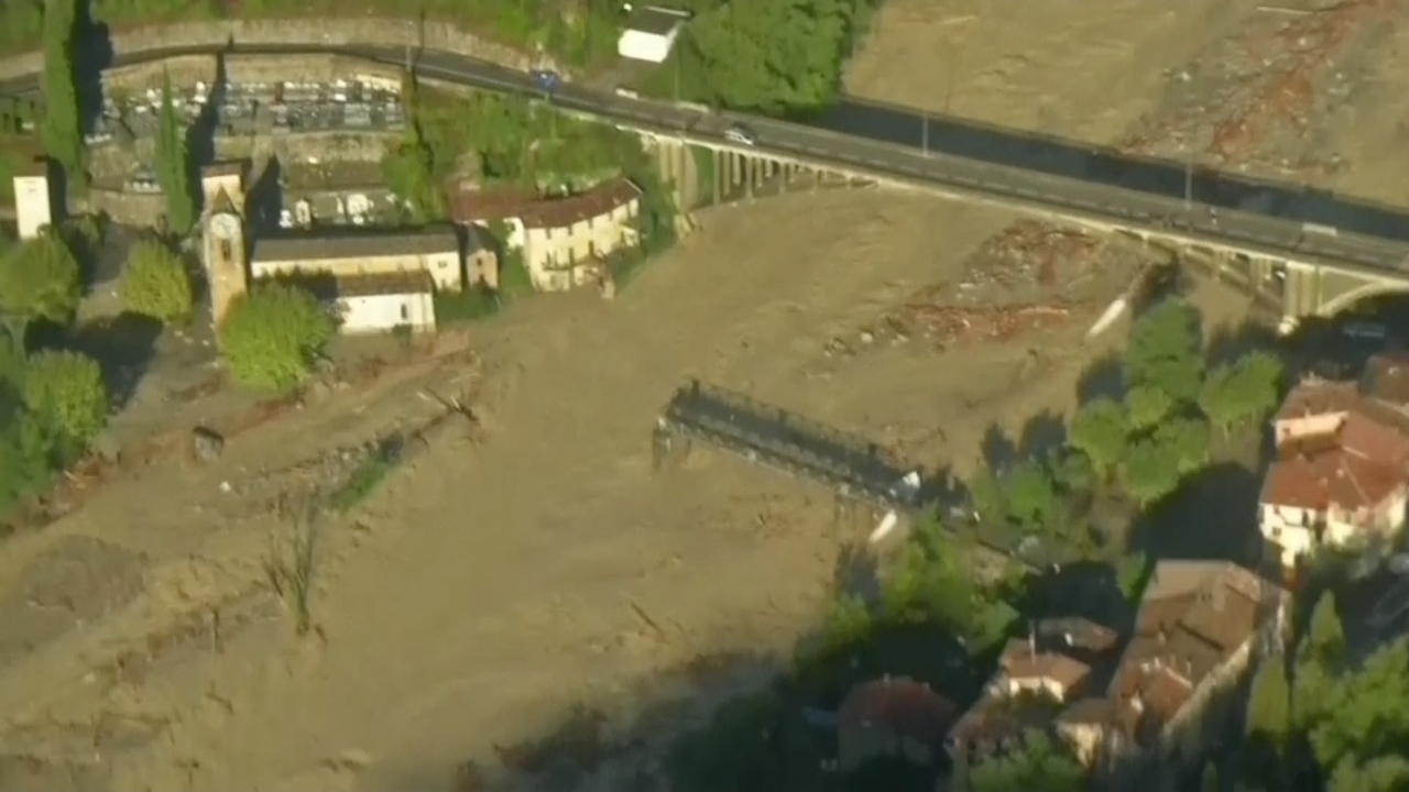 At Least 2 Dead In Historic French And Italian Floods