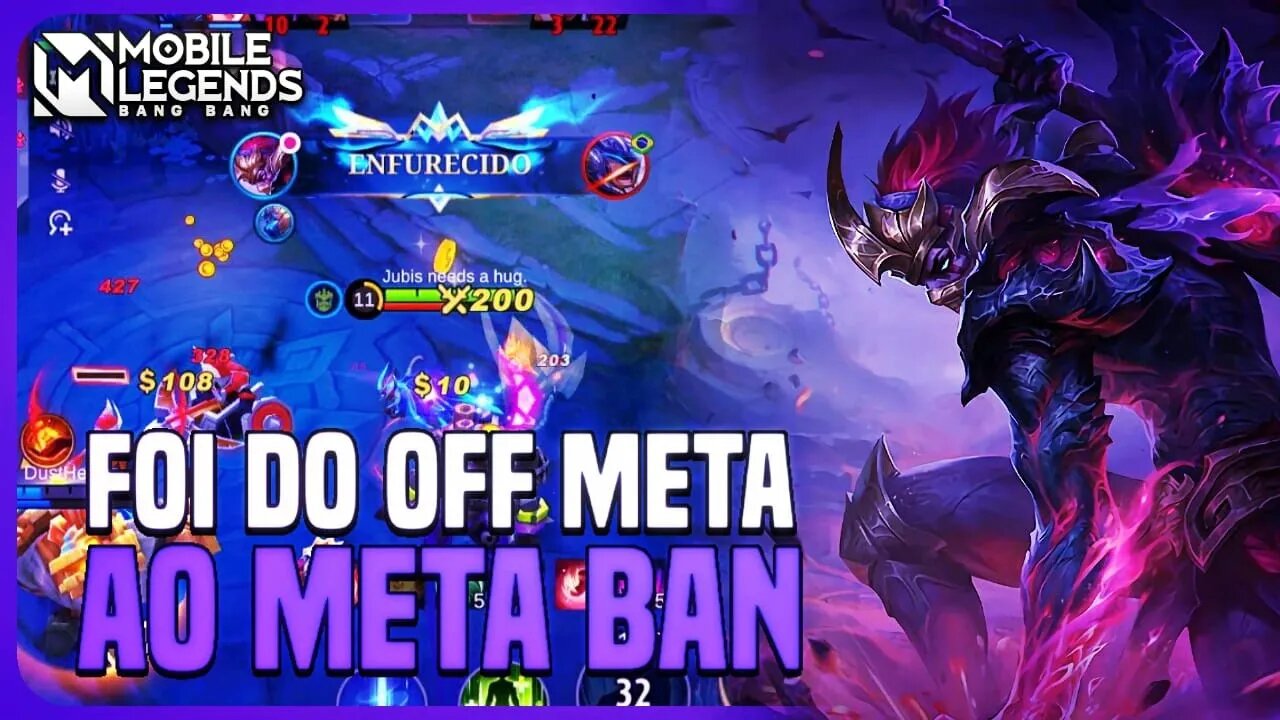 O HERÓI QUE FOI DO OFF META PRA META BAN NA MPL | MLBB