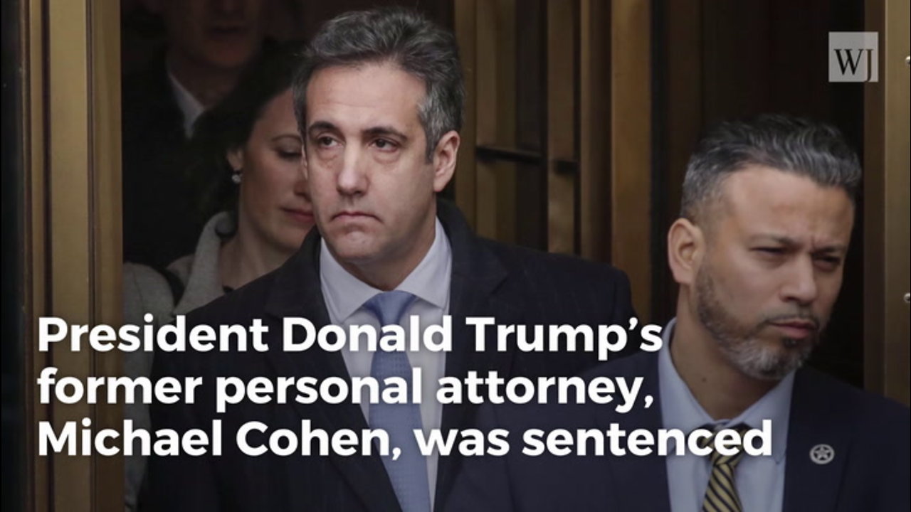 Breaking: Judge Says Cohen's Crimes Are 'Serious Offense,' Sentences Him to 3 Years in Prison