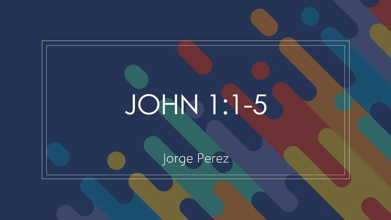 John 1:1-5 | @luiztruth