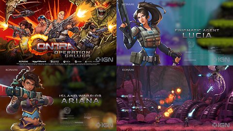 Contra: Operation Galuga - New Gameplay Trailer (Nintendo Switch and Playstation 4/PS5)