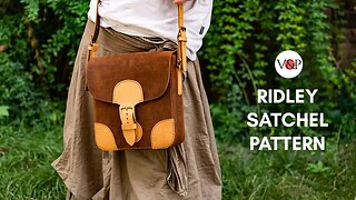 How to Make the Ridley Satchel Bag (Link to Pattern in Description)