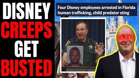 Disney Employees Get BUSTED In Human Trafficking Sting | Woke Virtue Signal Has TOTALLY Backfired