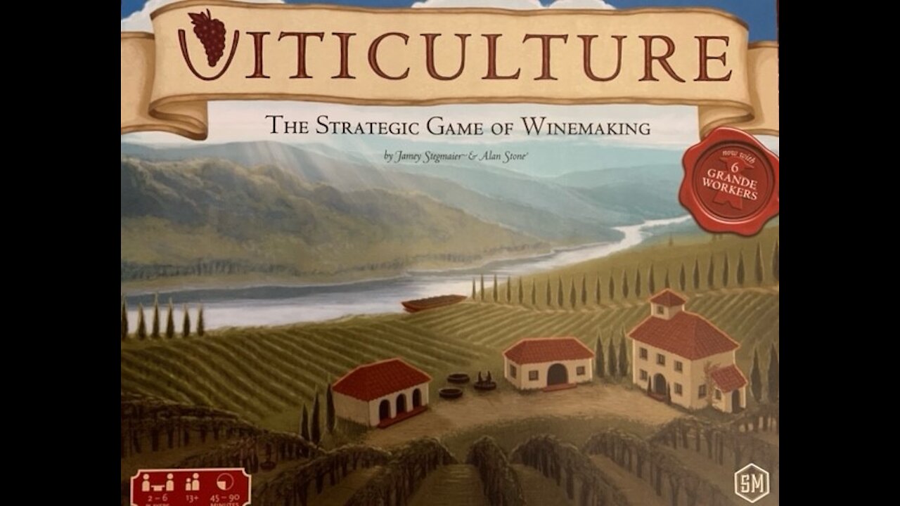 Viticulture and Tuscany Kickstarter Wine Crate Edition Board Game Review