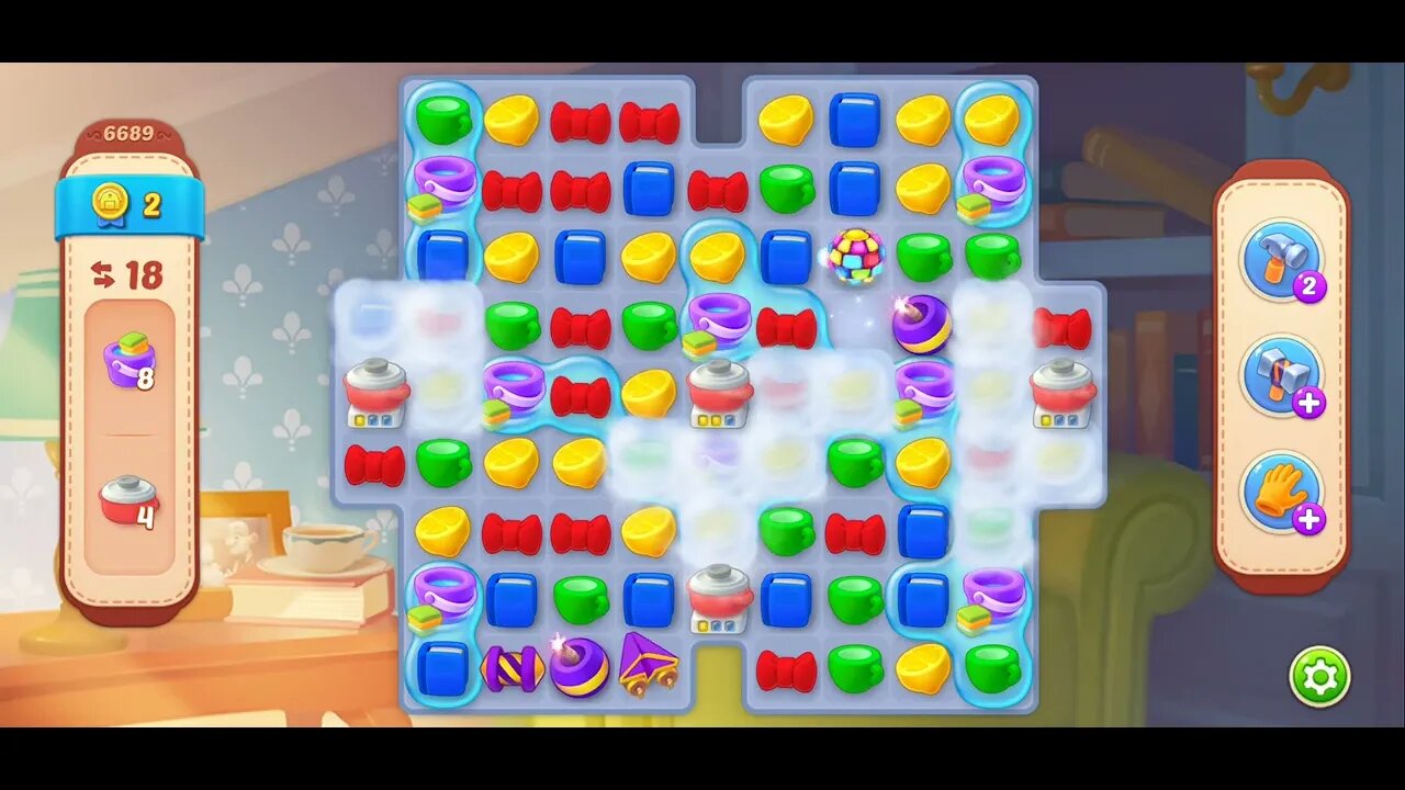 Playrix Homescapes Gameplay Walkthrough Level 6689