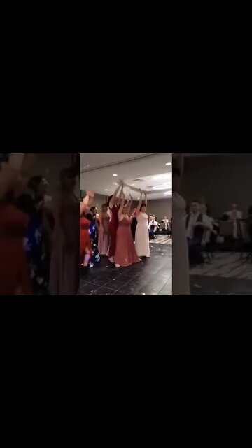 Bouquet Toss Fail! #MegaFails #Shorts