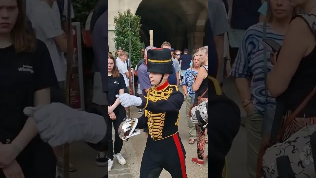 Make way for the King's troop #horseguardsparade