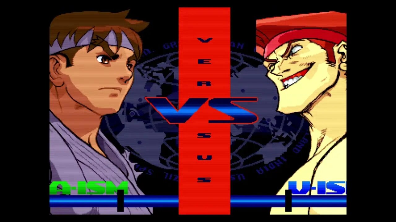 Street Fighter Alpha 3 (USA), R-Types (USA) - PlayStation - Live com MiSTer FPGA