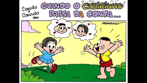 Cascão&Cascuda em-Quando o cheirinho passa da conta | Gibis do Rapha 2