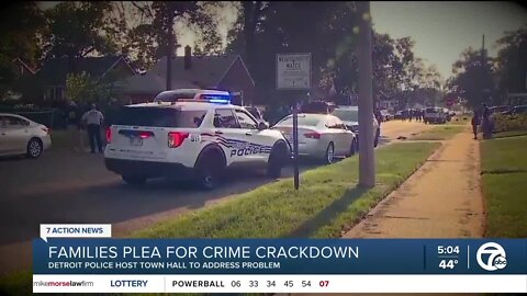 Families plea from a crackdown on crime