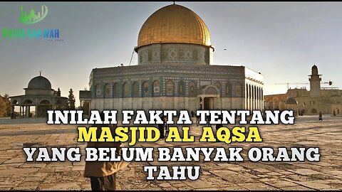 FAKTA MASJID AL AQSA PALESTINA YANG JARANG ORANG KETAHUI