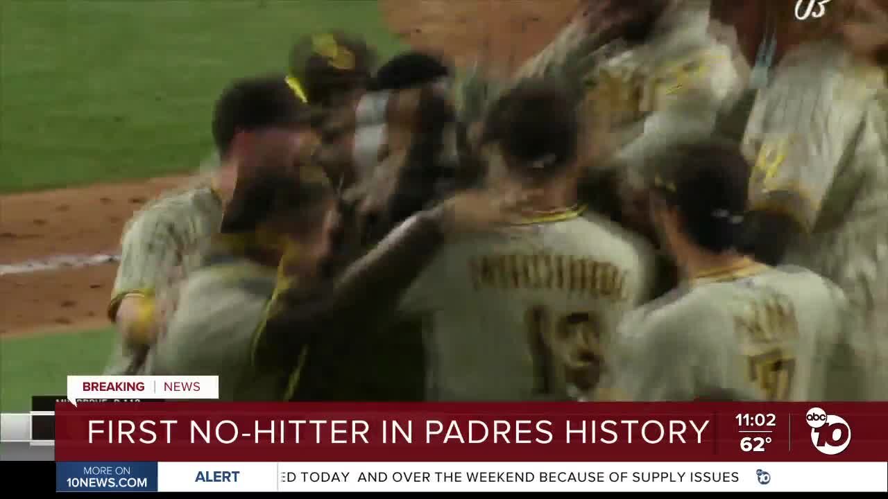 First no-hitter in Padres history