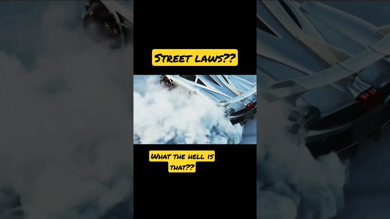 Street laws?? what is that?? Burnout are always 🔥! #funny