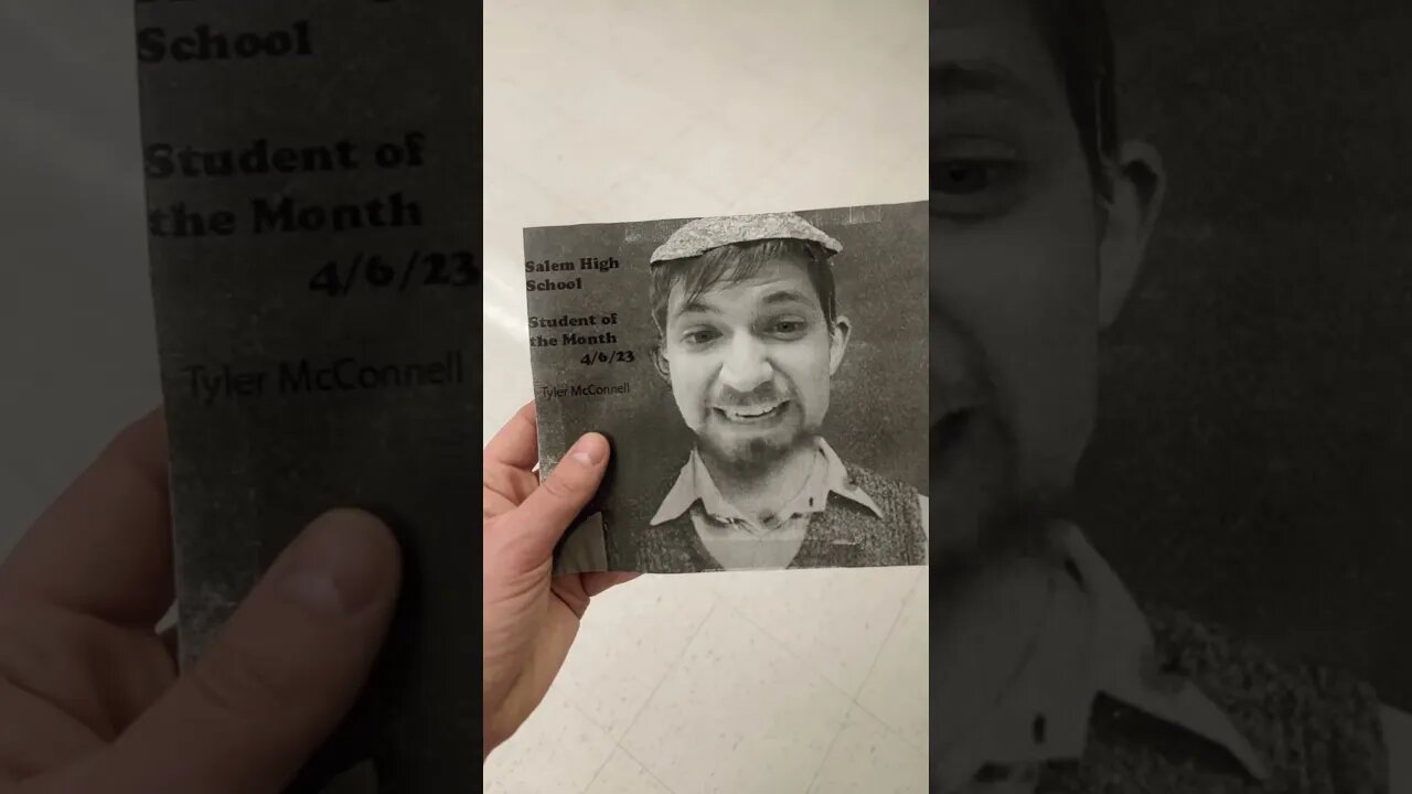 A student made this out of one of my videos! 🤣