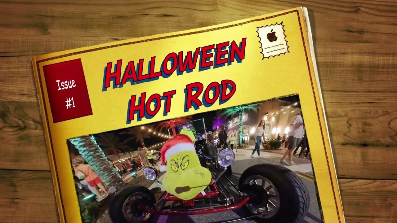 Halloween Hot Rod - Promenade at Sunset Walk - Kissimmee, Florida #hotrod #carshow #insta360