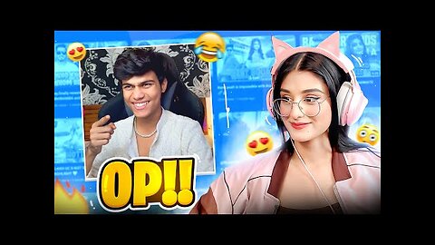 Payal reacts on @adarshuc 😎|| FUNNY Omegle reaction 🤣🥰