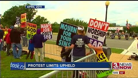 NE funeral picketing law